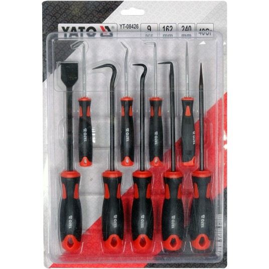 ZESTAW HACZYKÓW Z RĘKOJEŚCIĄ 9 CZ. -zdjęcie numer 3