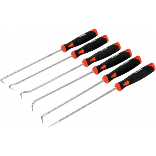 ZESTAW HAKÓW DŁUGICH Z RĘKOJEŚCIĄ 6 CZ -zdjęcie numer 2