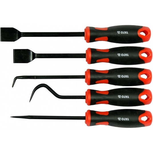 ZESTAW HAKÓW I SKROBAKÓW Z RĘKOJEŚCIĄ 5 -zdjęcie numer 1