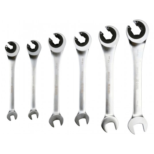 ZESTAW KLU PÓŁOTWA Z GRZE 8-19MM 6 SZT. -zdjęcie numer 3