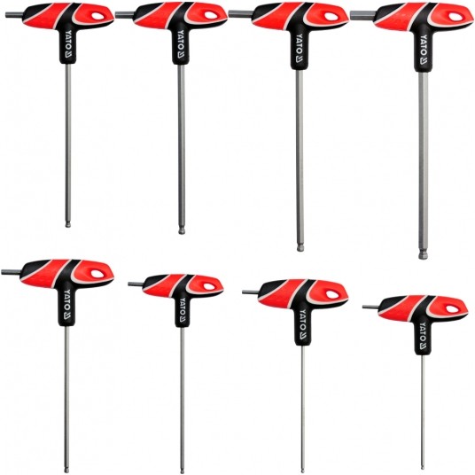 ZESTAW KLU TRZP. HEX (KULKA) Z RĘK. 8CZ -zdjęcie numer 1