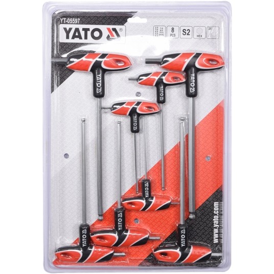 ZESTAW KLU TRZP. HEX (KULKA) Z RĘK. 8CZ -zdjęcie numer 2