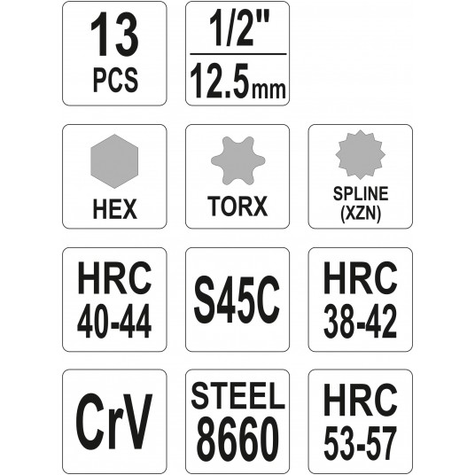 ZESTAW KLUCZY DO ALTERNATORA 13CZ. -zdjęcie numer 5