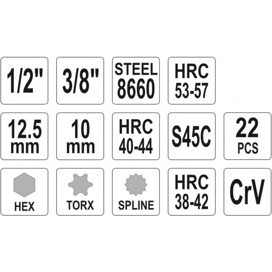 ZESTAW KLUCZY DO ALTERNATORA 22CZ -zdjęcie numer 4