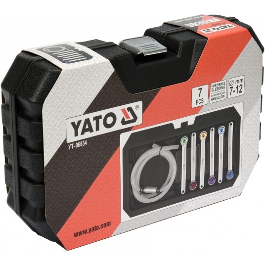 ZESTAW KLUCZY DO ODPOWIETRZANIA HAMULCÓW YATO -zdjęcie numer 2