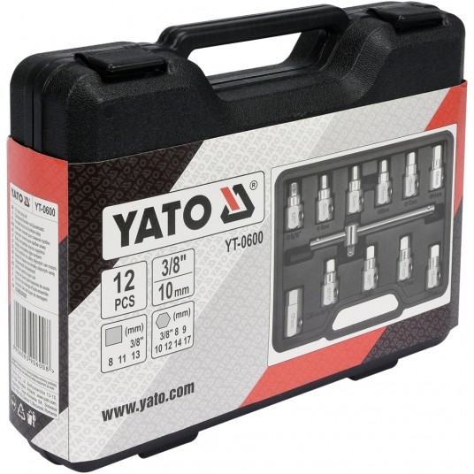 ZESTAW KLUCZY DO SPUSTU OLEJU 12CZ. -zdjęcie numer 2