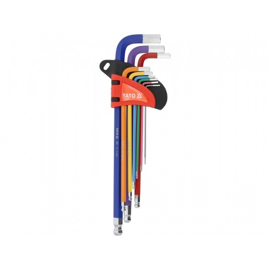 ZESTAW KLUCZY IMBUSO, KULA 1,5-10MM,9SZT -zdjęcie numer 1