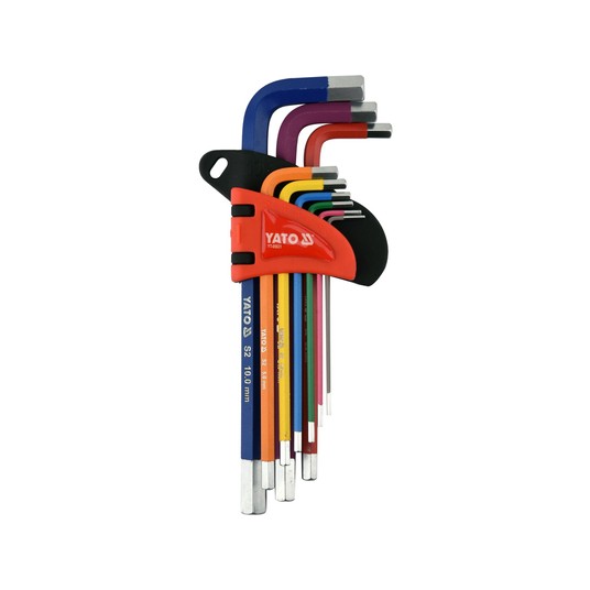 ZESTAW KLUCZY IMBUSOWYCH 1,5-10MM, 9SZT. -zdjęcie numer 1