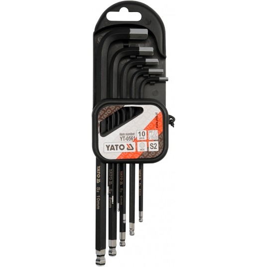 ZESTAW KLUCZY IMBUSOWYCH 10SZT -zdjęcie numer 1