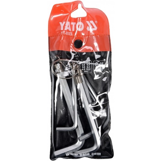 ZESTAW KLUCZY SZEŚCIOKĄTNYCH HEX 8CZ. -zdjęcie numer 2