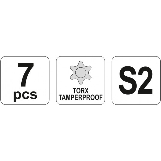 ZESTAW KLUCZY TORX 7SZT -zdjęcie numer 5