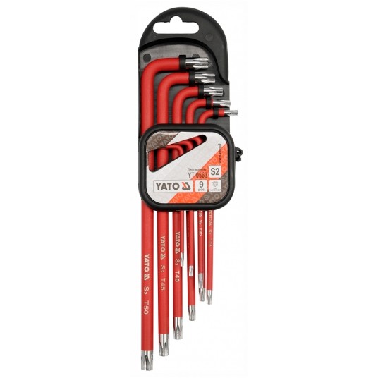 ZESTAW KLUCZY TORX 9SZT -zdjęcie numer 1