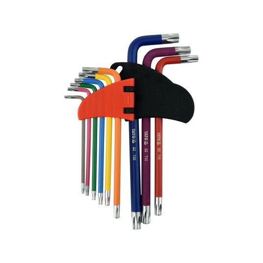 ZESTAW KLUCZY TORX TR T10-T50 9SZT. -zdjęcie numer 2