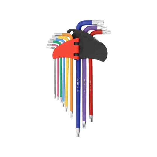 ZESTAW KLUCZY TORX TR T10-T50 9SZT. -zdjęcie numer 2
