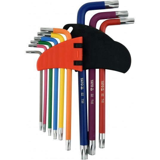 ZESTAW KLUCZY TORX TR T10-T50 9SZT. -zdjęcie numer 2