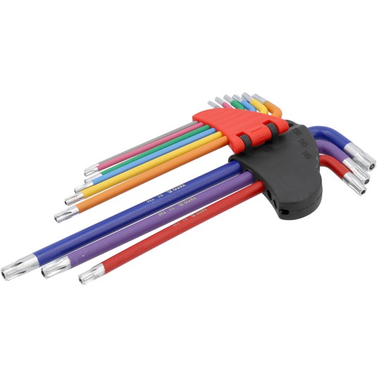 ZESTAW KLUCZY TORX TR T10-T50 9SZT. -zdjęcie numer 3