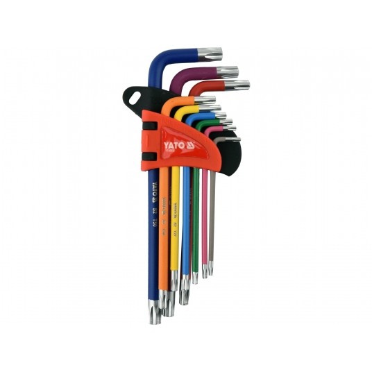 ZESTAW KLUCZY TORX TR T10-T50 9SZT. -zdjęcie numer 1