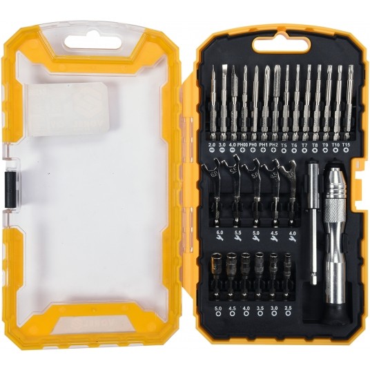 ZESTAW KOŃC. ŚRUBOKRĘT 27CZ. Z UCHWYTEM -zdjęcie numer 1