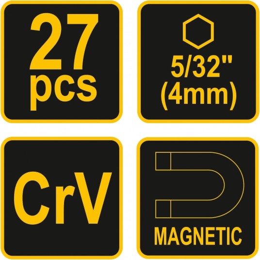 ZESTAW KOŃC. ŚRUBOKRĘT 27CZ. Z UCHWYTEM -zdjęcie numer 5