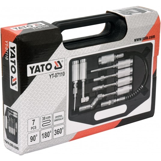 ZESTAW KOŃCÓWEK DO SMAROWNIC 7 SZT -zdjęcie numer 2