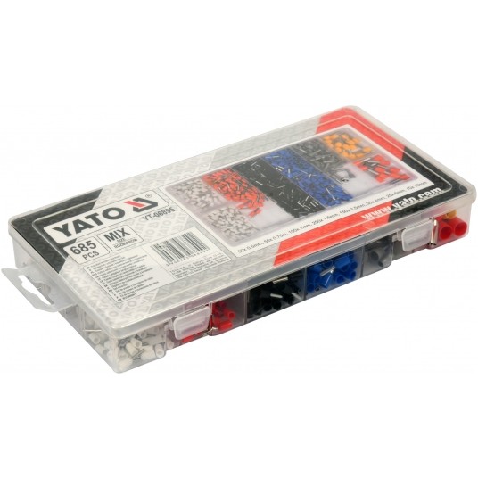 ZESTAW KOŃCÓWEK I KONEKTORÓW KABLOWYCH -zdjęcie numer 2