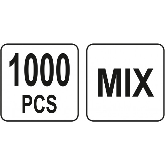 ZESTAW KOŃCÓWEK KABLOWYCH 1000 SZT -zdjęcie numer 4