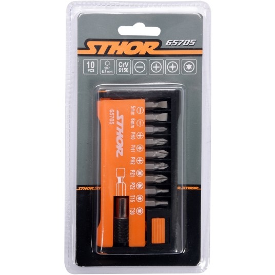 ZESTAW KOŃCÓWEK ŚRUBOKRĘTOWYCH 10SZT. -zdjęcie numer 4