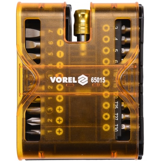 ZESTAW KOŃCÓWEK ŚRUBOKRĘTOWYCH 21 SZT. -zdjęcie numer 1