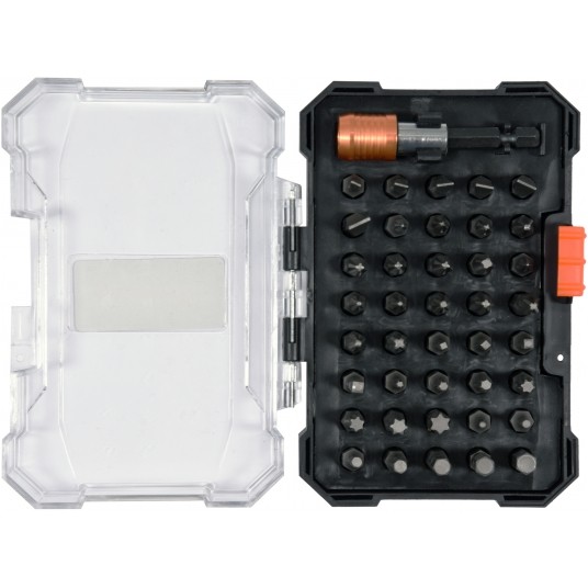 ZESTAW KOŃCÓWEK ŚRUBOKRĘTOWYCH 41 SZT -zdjęcie numer 1