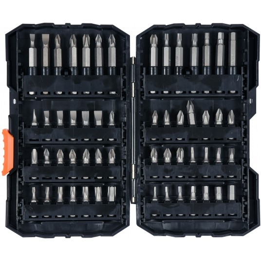 ZESTAW KOŃCÓWEK ŚRUBOKRĘTOWYCH 56 SZT. -zdjęcie numer 2