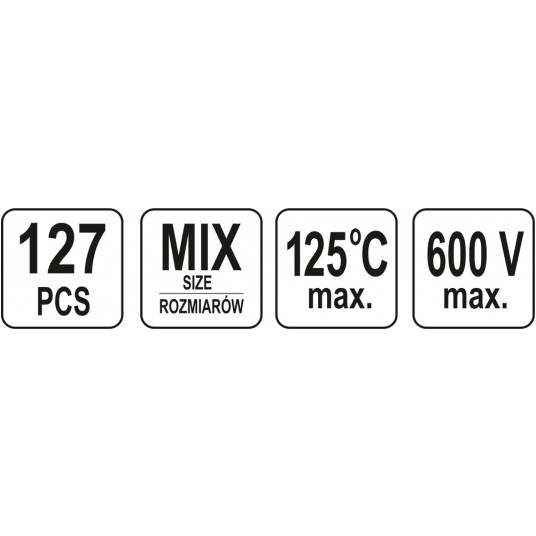ZESTAW KOSZULEK TERMOKURCZ. 127SZT. MIX -zdjęcie numer 3