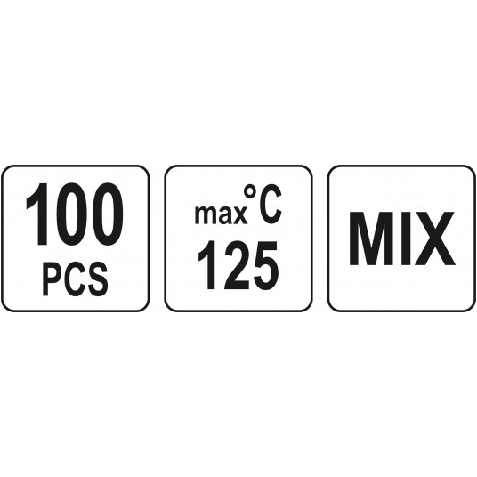 ZESTAW KOSZULEK TERMOKURCZLIWYCH 100 SZT -zdjęcie numer 4