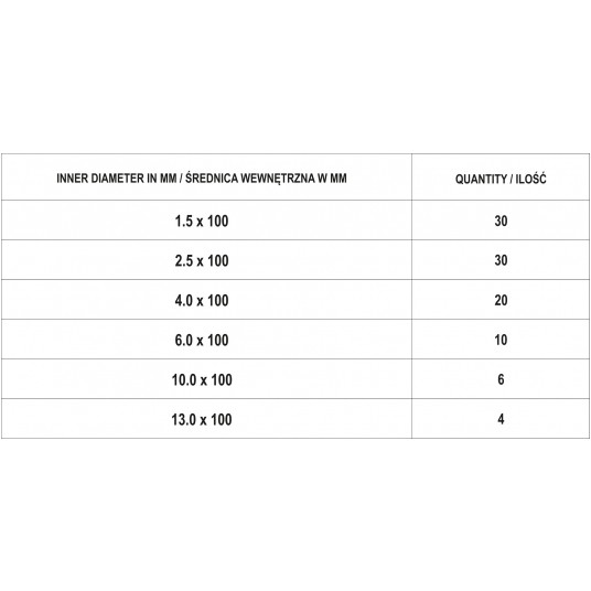 ZESTAW KOSZULEK TERMOKURCZLIWYCH 100 SZT -zdjęcie numer 5