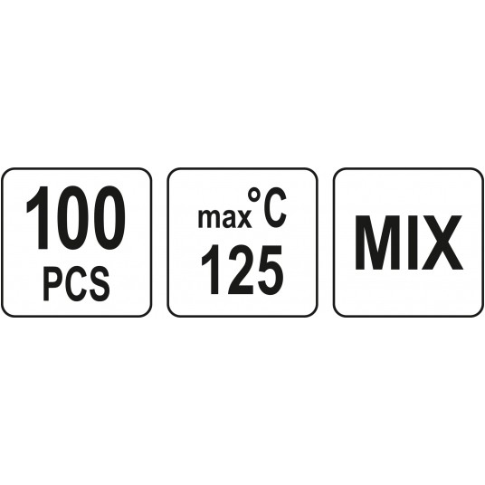 ZESTAW KOSZULEK TERMOKURCZLIWYCH 100 SZT -zdjęcie numer 4