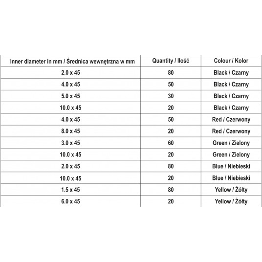 ZESTAW KOSZULEK TERMOKURCZLIWYCH 530 SZT -zdjęcie numer 4