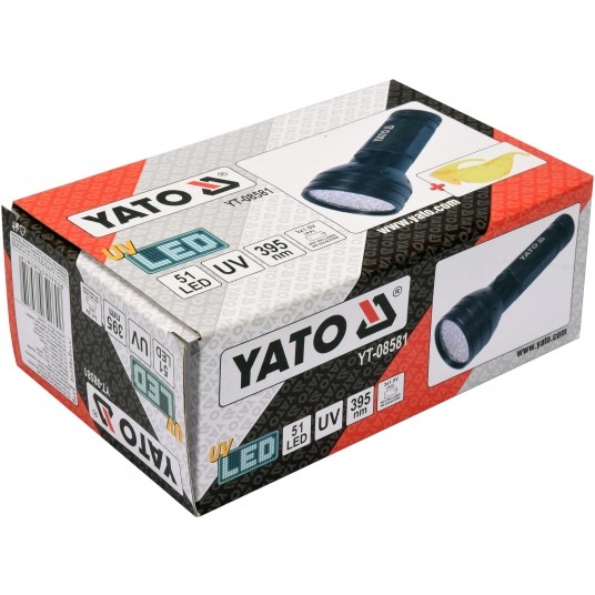 ZESTAW LATARKA UV 51 LED I OKULARY -zdjęcie numer 4