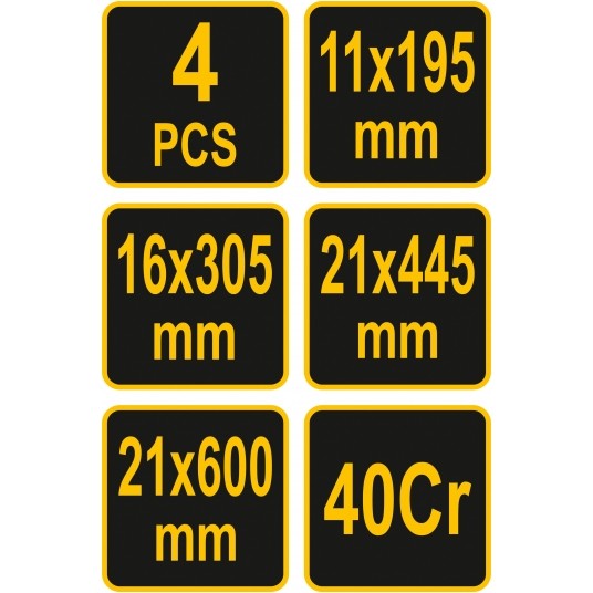 ZESTAW ŁOMÓW 4 CZ. -zdjęcie numer 4