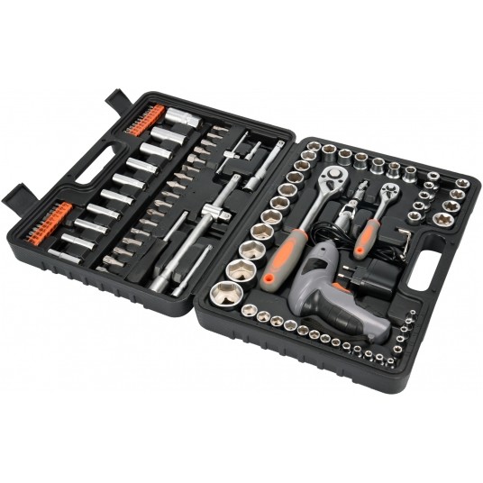 ZESTAW NARZĘDZI 109CZ Z WKRĘTAKIEM AKU -zdjęcie numer 5