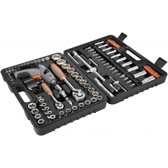 ZESTAW NARZĘDZI 109CZ Z WKRĘTAKIEM AKU -zdjęcie numer 7