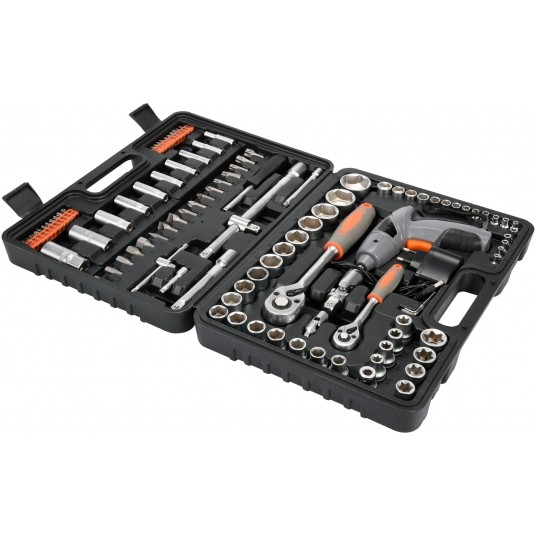 ZESTAW NARZĘDZI 109CZ Z WKRĘTAKIEM AKU -zdjęcie numer 6