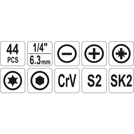 ZESTAW NARZĘDZI 44CZ. W ETUI -zdjęcie numer 10
