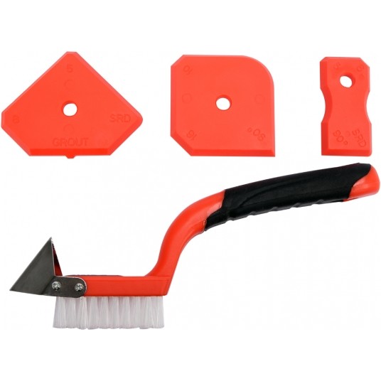 ZESTAW NARZĘDZI DO FUG SILIKON. 4 SZT. -zdjęcie numer 1