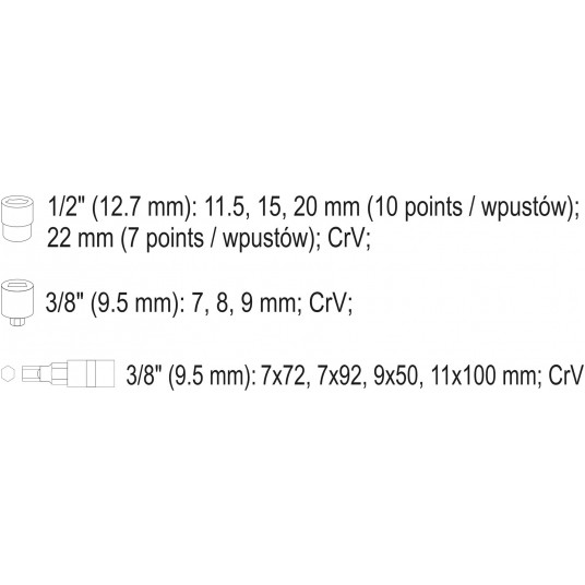 ZESTAW NARZĘDZI DO ZACISKÓW HAMULCOWYCH -zdjęcie numer 6
