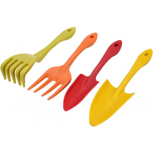 ZESTAW NARZĘDZI OGRODOWYCH 4 CZ. -zdjęcie numer 1