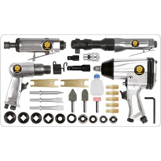 ZESTAW NARZĘDZI PNEUMAT. Z AKCESORIAMI -zdjęcie numer 5