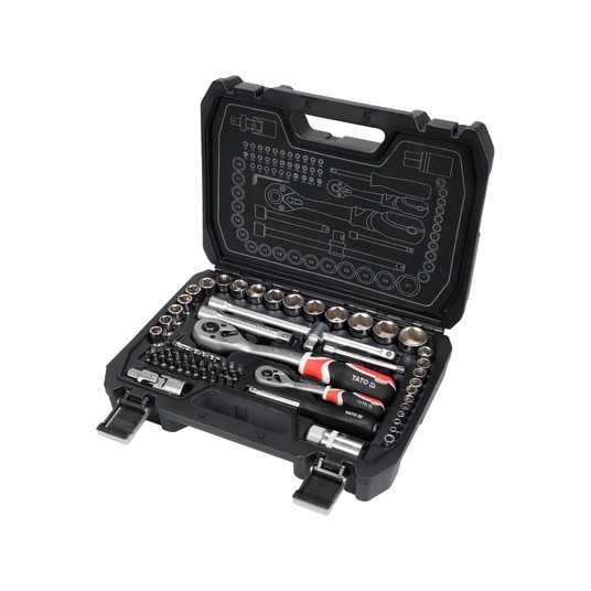 ZESTAW NARZĘDZIOWY 1/2", 1/4", 72 CZ., M -zdjęcie numer 3