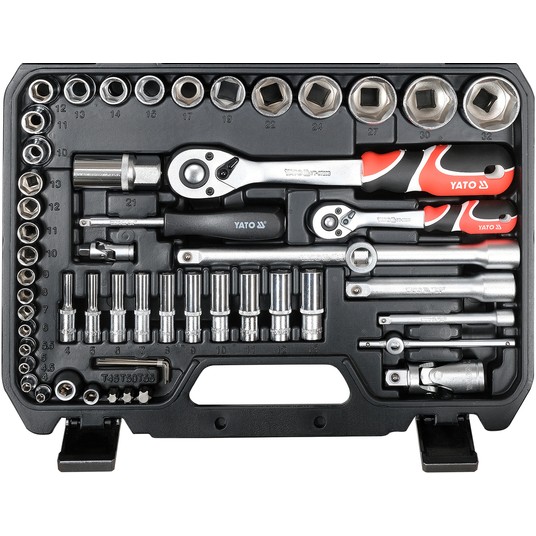ZESTAW NARZĘDZIOWY 1/4", 1/2" KPL 93 SZT -zdjęcie numer 3