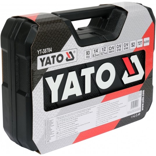 ZESTAW NARZĘDZIOWY 1/4", 1/2" KPL 93 SZT -zdjęcie numer 4