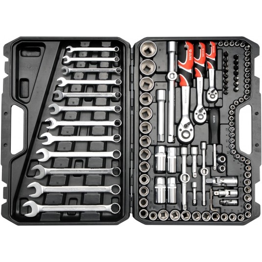 ZESTAW NARZĘDZIOWY 1/4" 3/8" 1/2" 111CZ. -zdjęcie numer 1