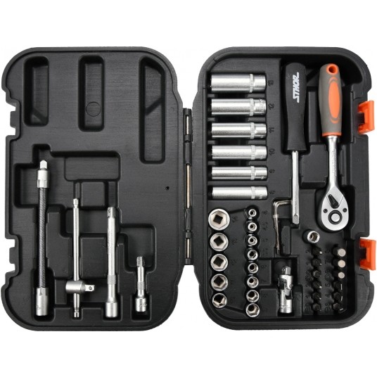 ZESTAW NARZĘDZIOWY 1/4" 42CZ. XS -zdjęcie numer 1